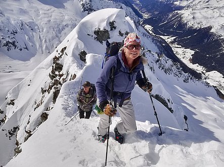 Janet on ridge Ahrntal
    